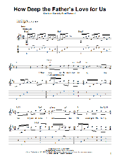 How Deep The Father's Love For Us von Sarah Sadler (Download) 