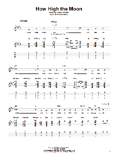 How High The Moon von Les Paul (Download) 