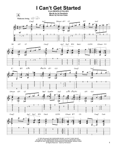 I Can't Get Started von Ira Gershwin (Download) 