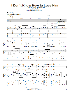 I Don't Know How To Love Him von Andrew Lloyd Webber (Download) 