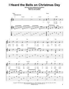 I Heard The Bells On Christmas Day von Johnny Marks (Download) 