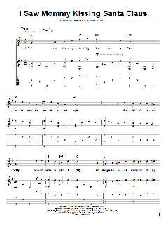 I Saw Mommy Kissing Santa Claus von Tommie Connor (Download) 