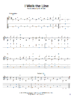 I Walk The Line von Johnny Cash (Download) 