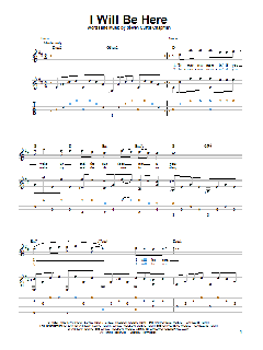 I Will Be Here von Steven Curtis Chapman (Download) 