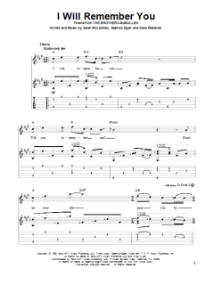 I Will Remember You von Sarah McLachlan (Download) 