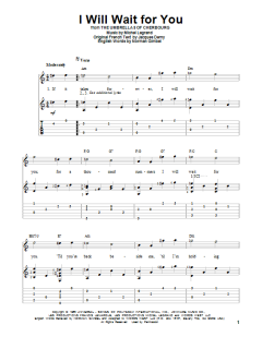 I Will Wait For You von Jacques Demy (Download) 