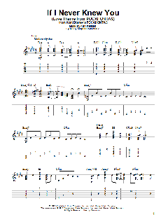 If I Never Knew You von Alan Menken (Download) 