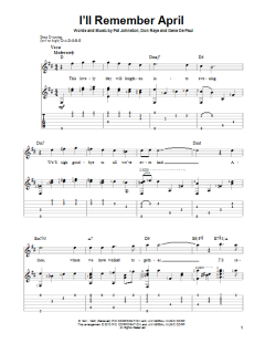 I'll Remember April von Don Raye (Download) 