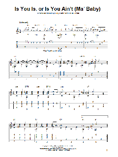 Is You Is, Or Is You Ain't von Louis Jordan (Download) 