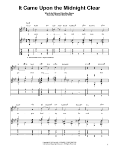 It Came Upon The Midnight Clear von Edmund Hamilton Sears (Download) 