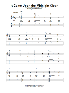 It Came Upon The Midnight Clear von Edmund Hamilton Sears (Download) 