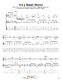 It's A Small World von Robert Bernard Sherman (Download) 