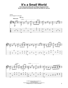 It's A Small World von Robert Bernard Sherman (Download) 