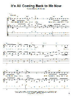 It's All Coming Back To Me Now von Celine Dion (Download) 