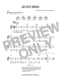 Jolly Old St. Nicholas (Download) 