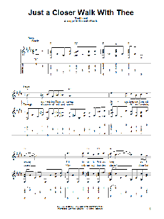 Just A Closer Walk With Thee von Kenneth Morris (Download) 