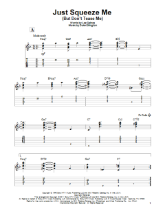 Just Squeeze Me von Duke Ellington (Download) 