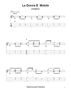 La Donna e Mobile von Giuseppe Verdi (Download) 