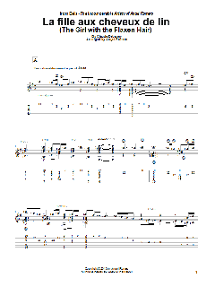 La Fille Aux Cheveux De Lin von Claude Debussy (Download) 