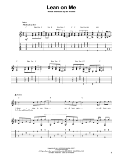 Lean On Me von Bill Withers (Download) 