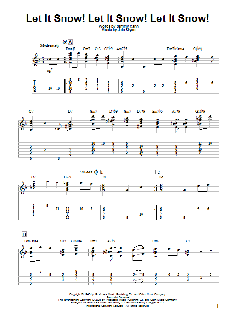 Let It Snow! Let It Snow! Let It Snow! von Sammy Cahn (Download) 