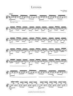 Leyenda von Isaac Albéniz (Download) 