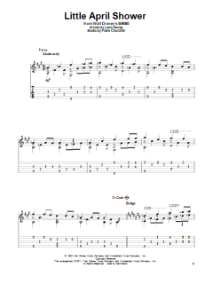 Little April Shower von Frank Churchill (Download) 