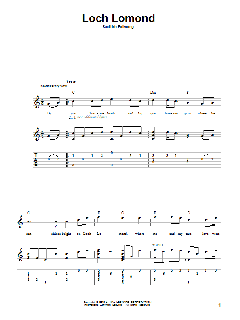 Loch Lomond von Scottish Folksong (Download) 