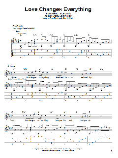 Love Changes Everything von Andrew Lloyd Webber (Download) 
