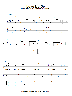 Love Me Do von The Beatles (Download) 