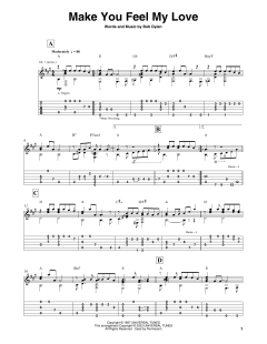 Make You Feel My Love von Bob Dylan (Download) 