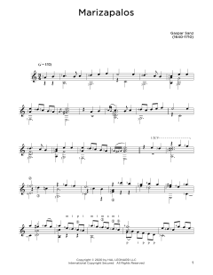 Marizapalos von Gaspar Sanz (Download) 