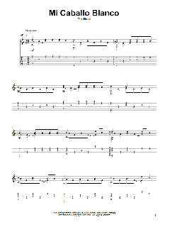 Mi Caballo Blanco von Chilean Folksong (Download) 