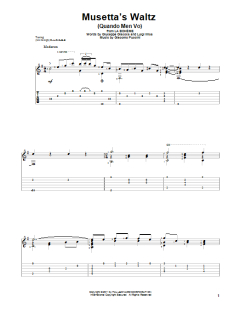 Musetta's Waltz von Giacomo Puccini (Download) 