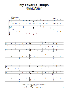 My Favorite Things von Richard Rodgers (Download) 