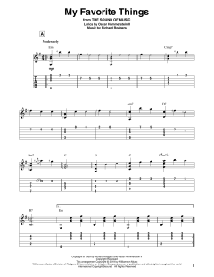 My Favorite Things von Richard Rodgers (Download) 