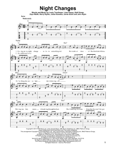 Night Changes von One Direction (Download) 