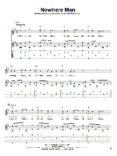 Nowhere Man von The Beatles (Download) 