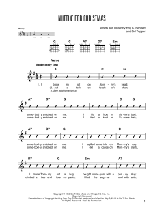 Nuttin' For Christmas von Sid Tepper (Download) 