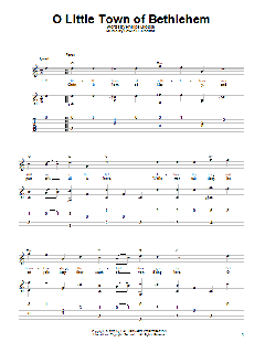O Little Town Of Bethlehem von Phillips Brooks (Download) 