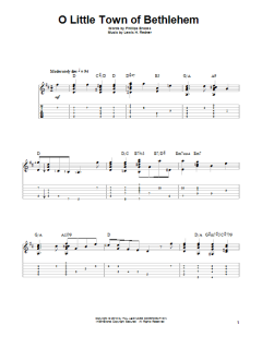 O Little Town Of Bethlehem von Lewis H. Redner (Download) 