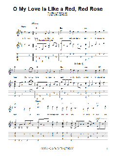 O My Love Is Like A Red, Red Rose von Traditional (Download) 
