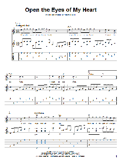 Open The Eyes Of My Heart von Sonicflood (Download) 