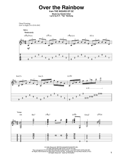 Over The Rainbow von Harold Arlen (Download) 