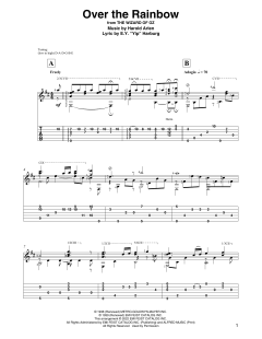 Over The Rainbow von Judy Garland (Download) 