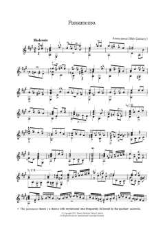 Passamezzo von Anonymous (Download) 