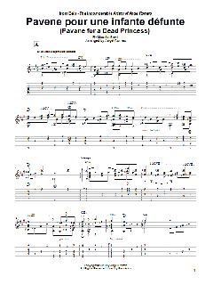 Pavane Pour Une Infante Defunte von Maurice Ravel (Download) 