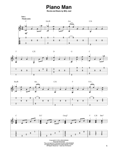 Piano Man von Billy Joel (Download) 