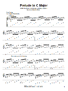Prelude in C Major von Johann Sebastian Bach (Download) 
