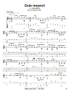 Quia Respexit von Johann Sebastian Bach (Download) 